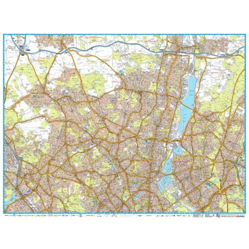 A Z London Master Plan North Map