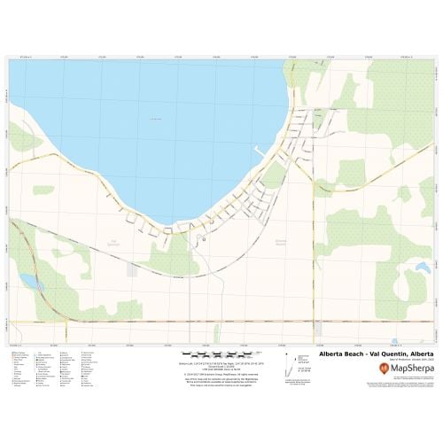 Alberta Beach Alberta Map