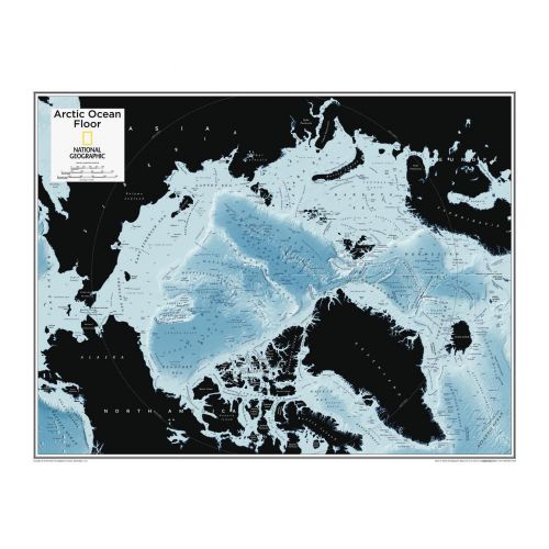 Arctic Ocean Floor Atlas Of The World 10Th Edition Map