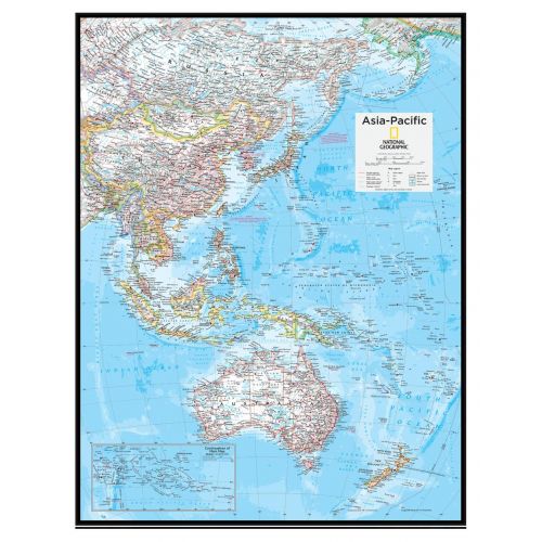 Asia Pacific Atlas Of The World 10Th Edition Map