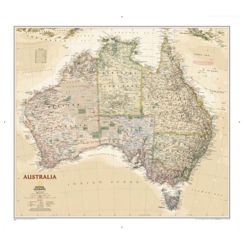 Australia Executive Map