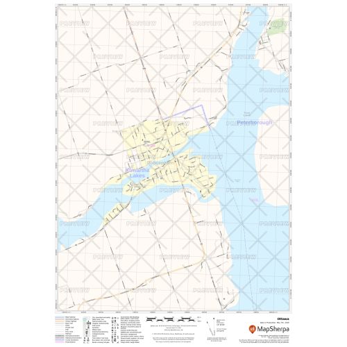Bobcaygeon Ontario Map