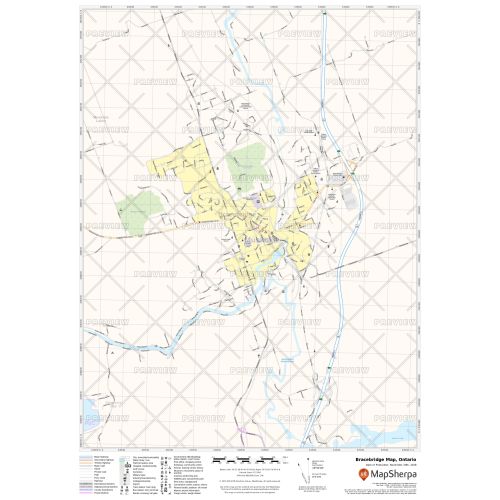 Bracebridge, Ontario Map