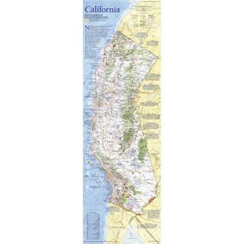 California Published 1993 Map