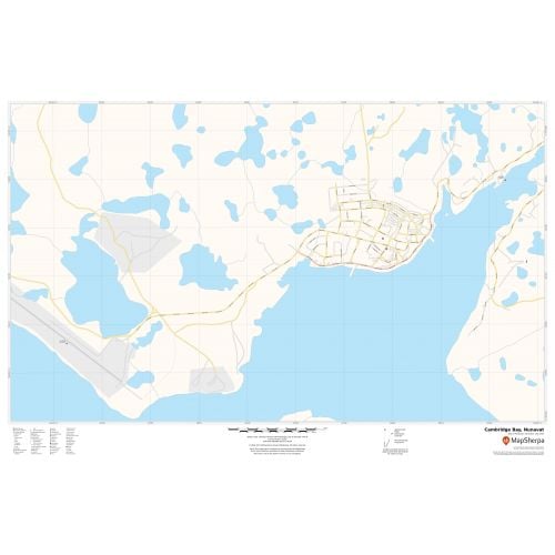 Cambridge Bay Nunavut Map