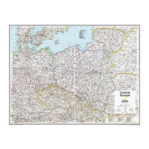 Central Europe Atlas Of The World 10Th Edition Map