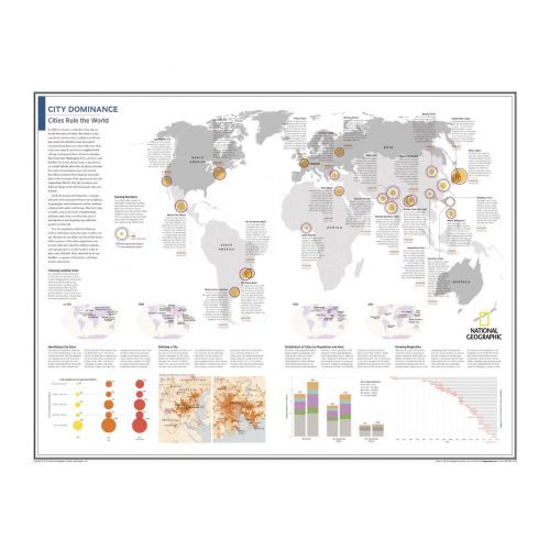 City Dominance Cities Rule The World Atlas Of The World 10Th Edition Map
