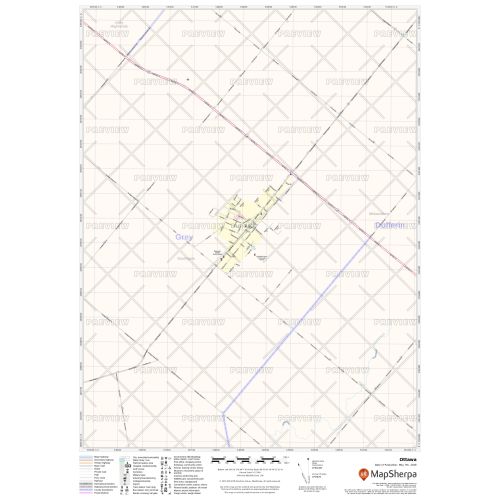Dundalk Ontario Map