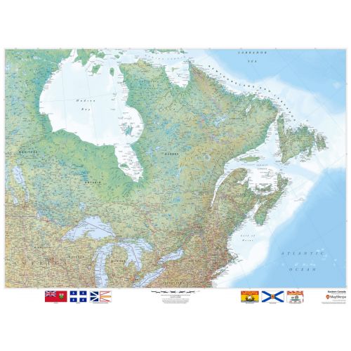 Eastern Canada Map