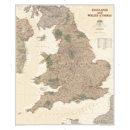 England And Wales Executive Map