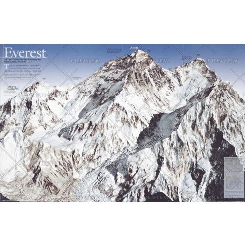 Everest Published 2003 Map