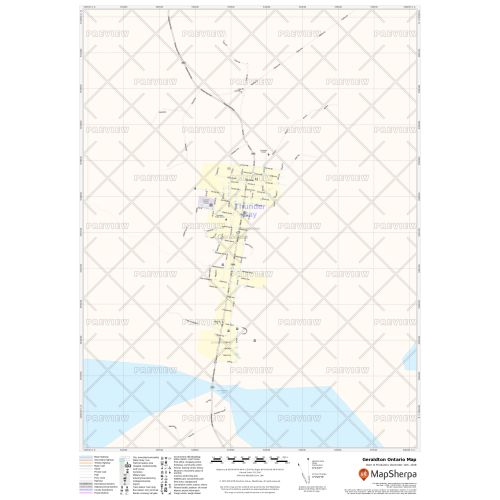 Geraldton Ontario Map