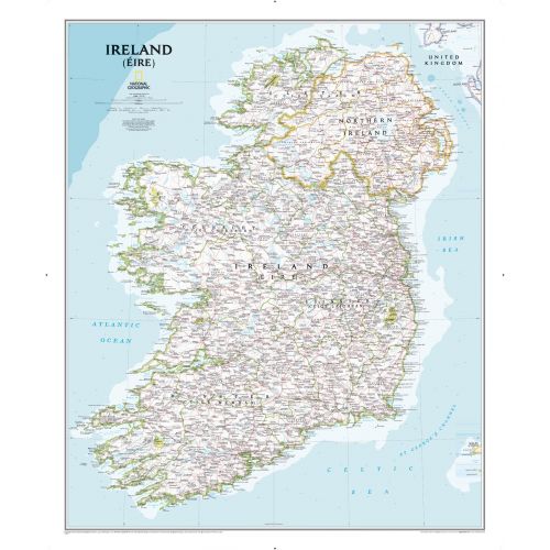 Ireland Classic Map