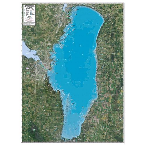 Lake Winnebago Map