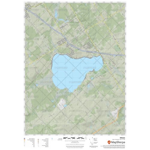 Marchmont - Bass Lake Ontario Map