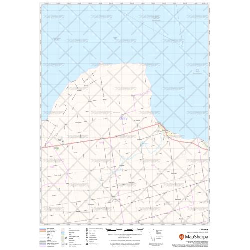Meaford Ontario Map