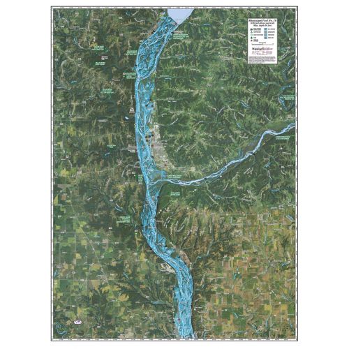 Mississippi River Pool 10 Map