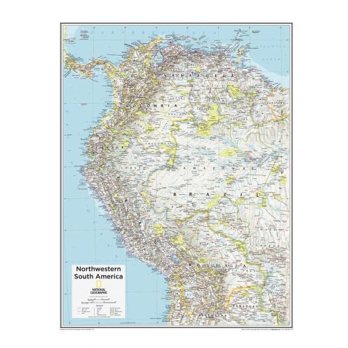 Northwestern South America Atlas Of The World 10Th Edition Map