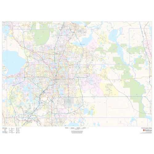 Orange County, Florida Map