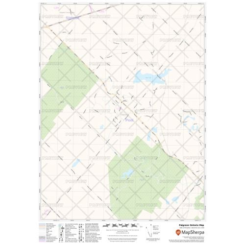Palgrave Ontario Map
