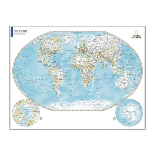Political World Map Atlas Of The World 10Th Edition