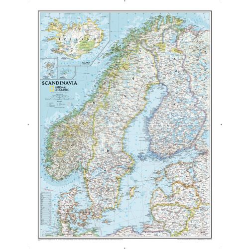 Scandinavia Classic Map