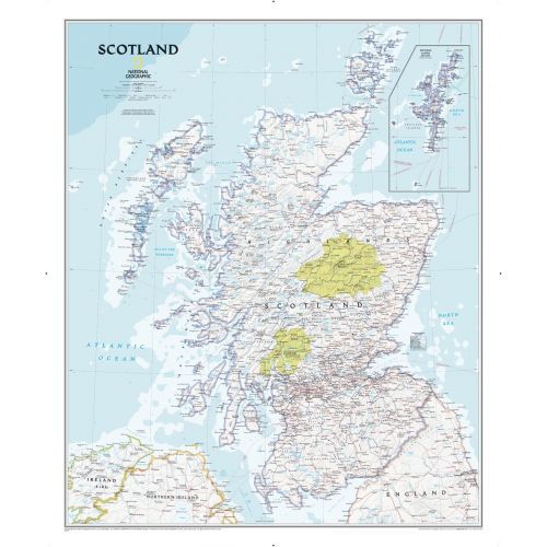Scotland Classic Map