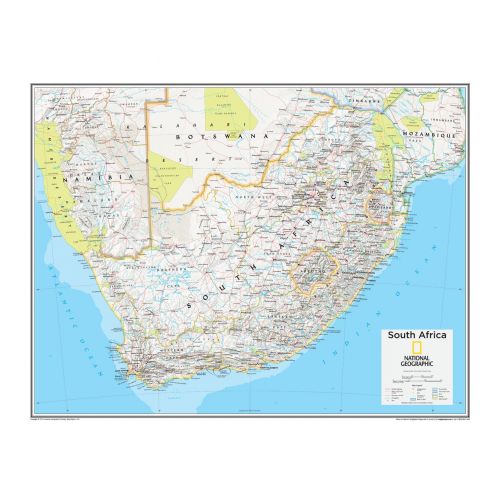 South Africa Atlas Of The World 10Th Edition Map