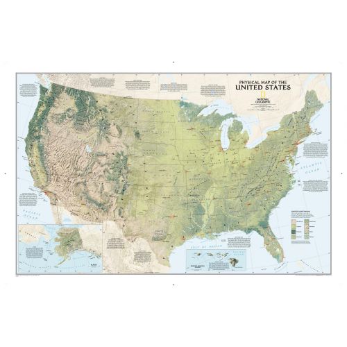 United States Physical Map