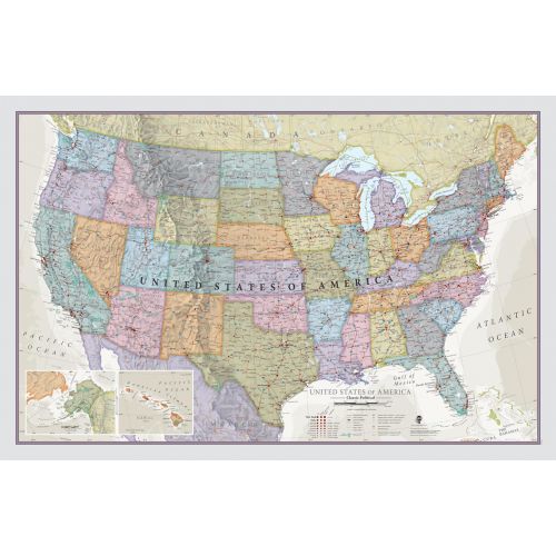 USA Classic Map