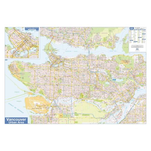 Vancouver Downtown Map