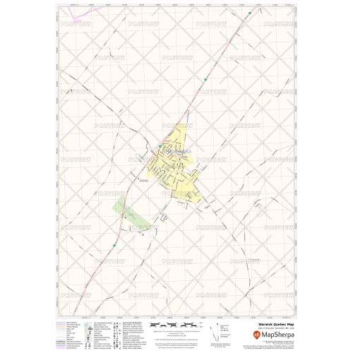 Warwick Quebec Map