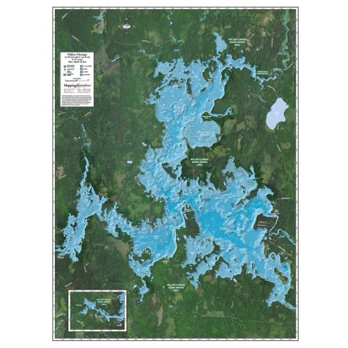 Willow Reservoir Map