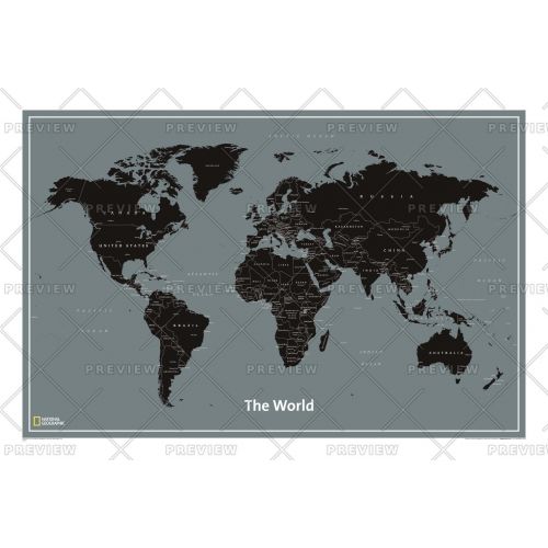 World Modern Map
