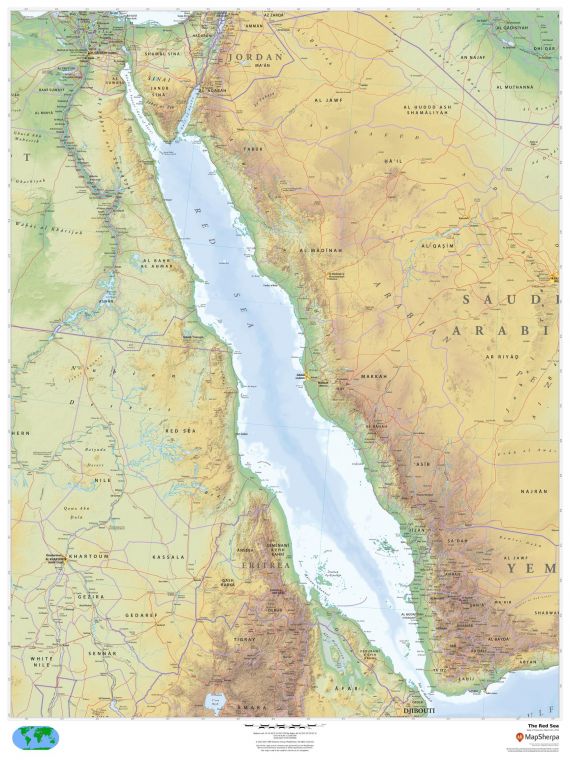 The Red Sea Map