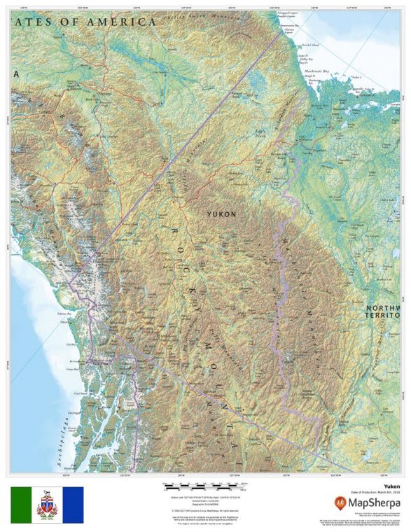 Yukon Map