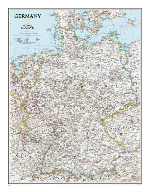 Germany Classic Map