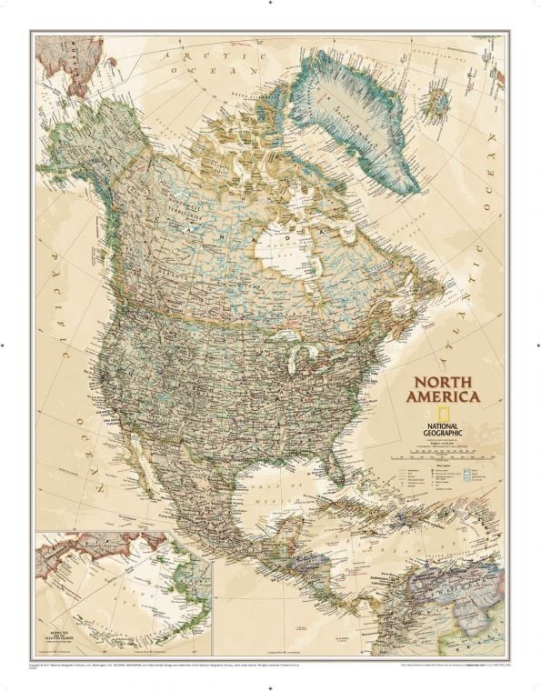 North America Executive Map