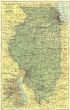 Illinois Published 1931 Map