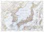 Japan And Korea Published 1945 Map
