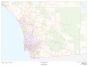 San Diego County California Zip Codes Map