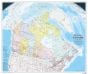Canada Wall Map Bilingual Atlas Of Canada