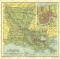Louisiana Published 1930 Map