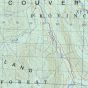 Topographic Map of Adam River BC 