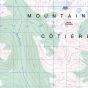 Topographic Map of Birkenhead Lake BC 