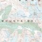 Topographic Map of Chilko Mountain BC 