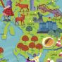 Collins Children's Wall Map of the United Kingdom & Ireland