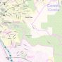 Contra Costa County, California Map