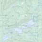 Topographic Map of Deka Lake BC 