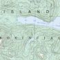 Topographic Map of Gold River BC 